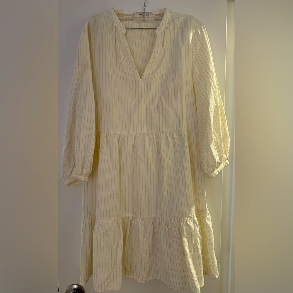 Mango White Mini Dress (S)